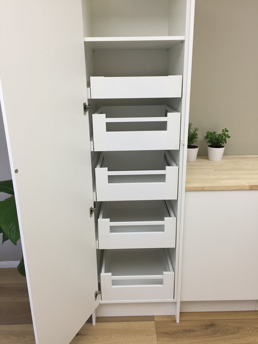 Drawers for kitchen storage and organisation Pantry Drawers Online